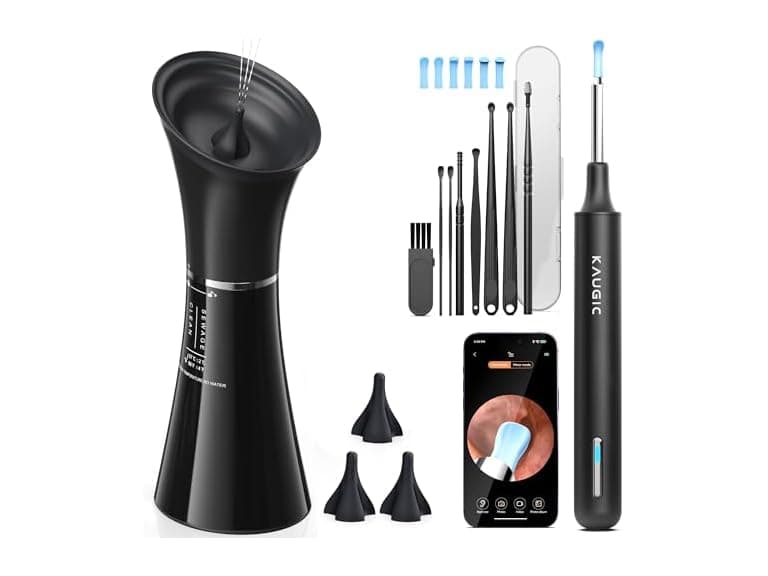 KAUGIC Ear Wax Removal Tool with Camera - Image 1