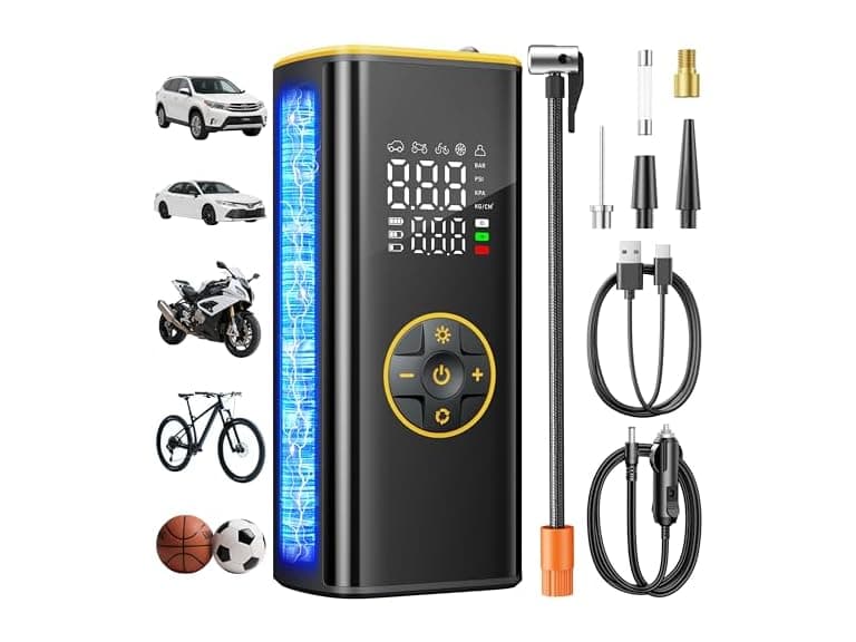 Sockspree Tire Inflator Air Compressor