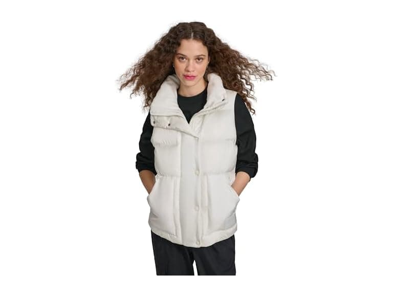 Champion Women Satin Quilted Puffer Vest - Image 1