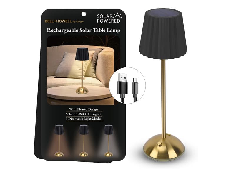 Solar Wide Pleated Lamp - Image 1