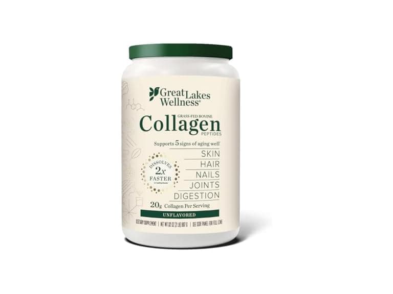 Great Lakes Wellness Collagen Peptides 32oz - Image 1