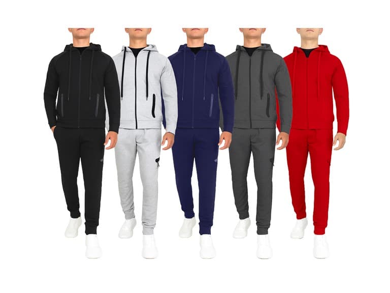Mens Tech Fleece Hoodie & Jogger Sets (S-3XL) - Image 1