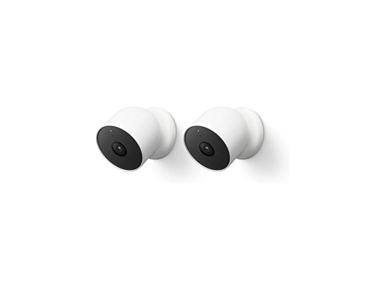 Google Nest Cam, Battery - Wireless, 1PK of 2 Units