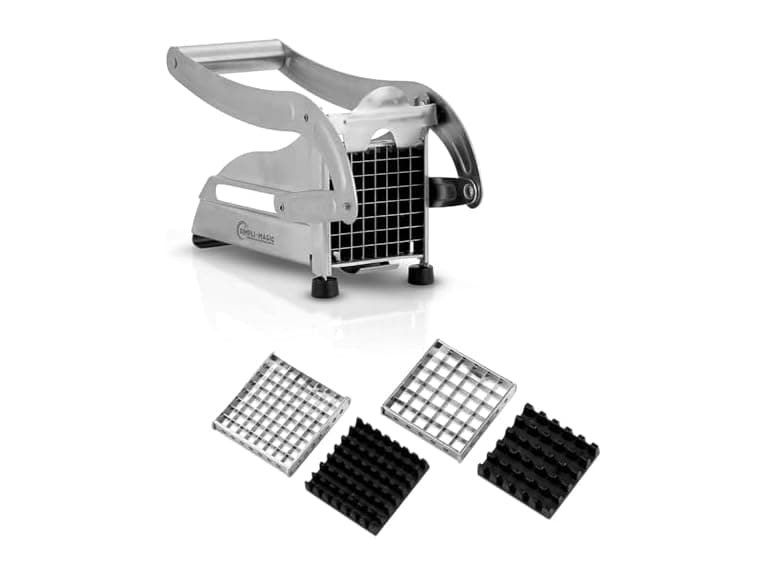 Simpli-Magic Lightweight French Fry Cutter, Stainless Steel - Image 1