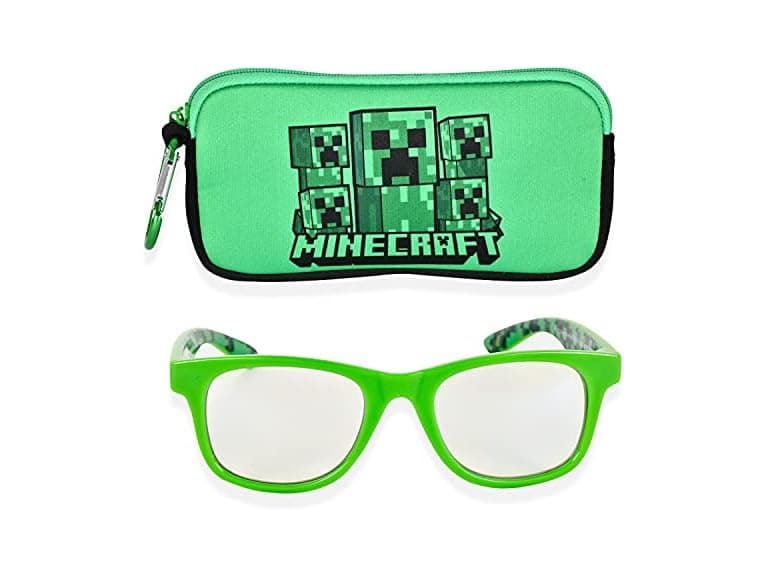 Minecraft Glasses w-Case - Image 1