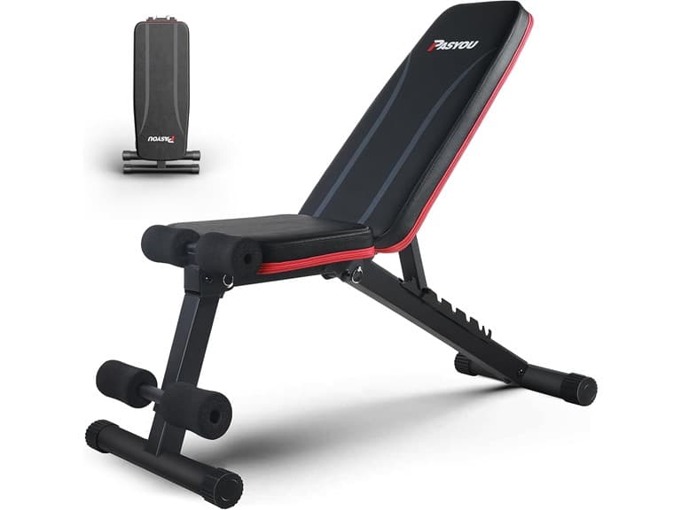 PASYOU Adjustable Weight Bench - Image 1