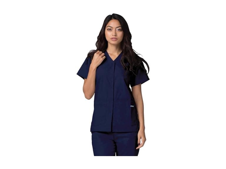 Adar Medical Uniforms Women (L) Adar Scrubs Navy - Image 1