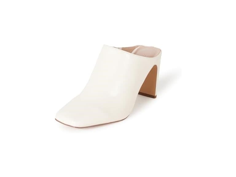 The Drop Women's Avena Square Toe Block Heel Mule - Image 1