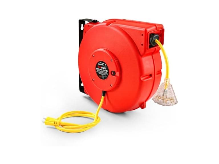ReelWorks Extension Cord Reel 12awg x 80' - Image 1