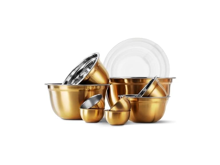 COOK WITH COLOR 18Pc Mixing Bowl Set - Image 1