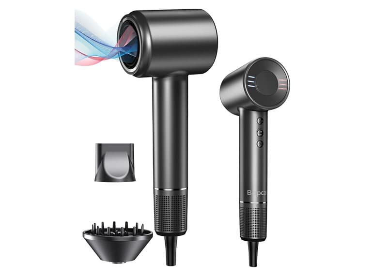 Bopcal Ionic Hair Dryer for Fast Drying - Image 1