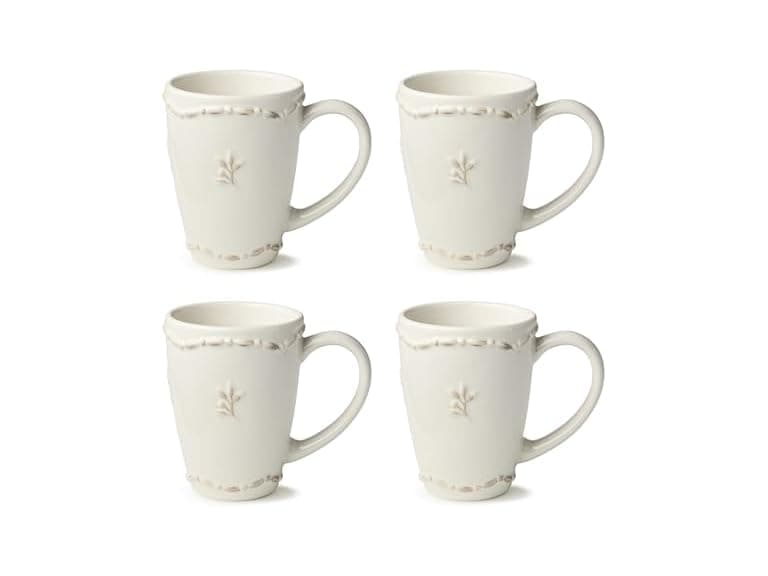 Heritage Beads Stoneware Mug Set of 4  - Image 1