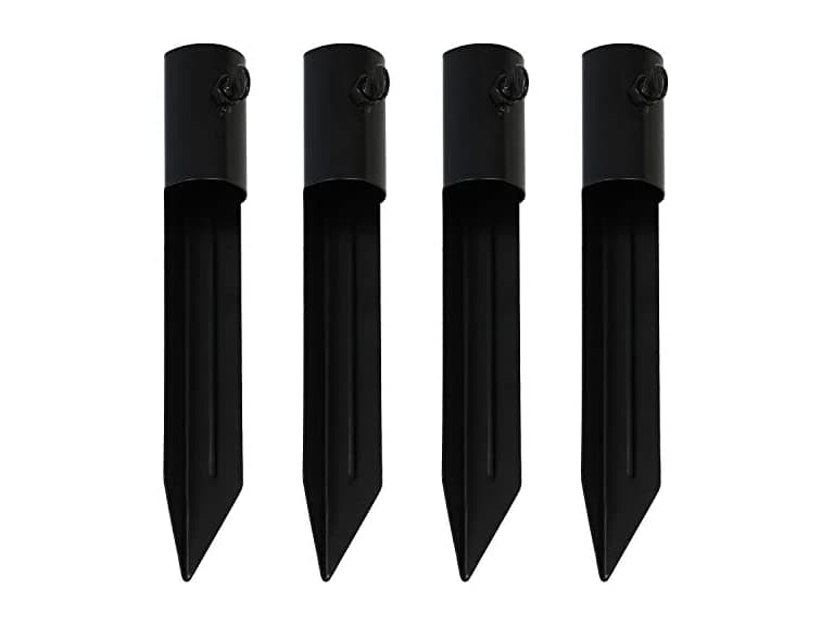 Sunnydaze Decor WKO-184 Torch Ground Stakes 4PK Black - Image 1