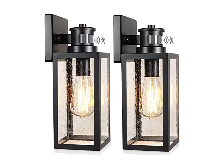 Lakumu 2-Pack Motion Sensor Outdoor Wall Lights - Image 1