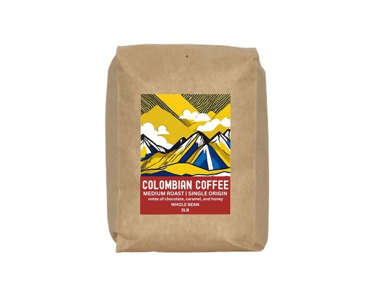 (5lbs) Five Star Coffee Roasters Colombian Coffee - Image 1