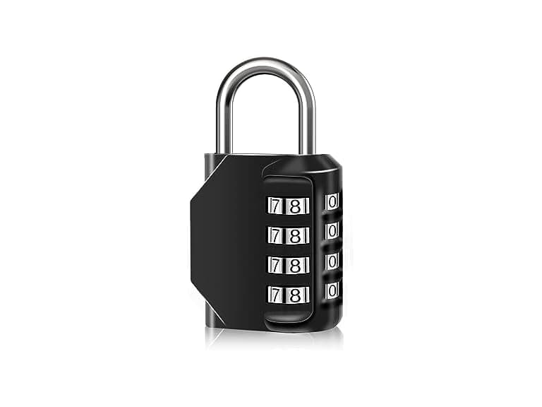 SUTOUG Combination Lock Waterproof 4 Digit Padlocks - Image 1