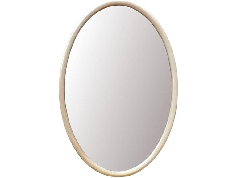 Howard Elliott Collection Solace Oval Mirror - Image 1