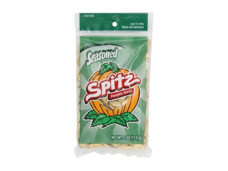 Spitz Pumpkin Seeds Seasoned, 4-Ounce - Image 1