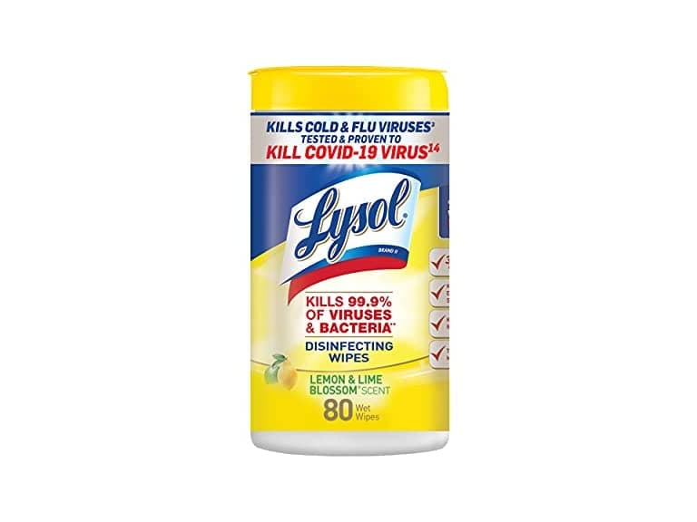 Lysol Disinfecting Wipes, 80 Count (1-Pack) - Image 1