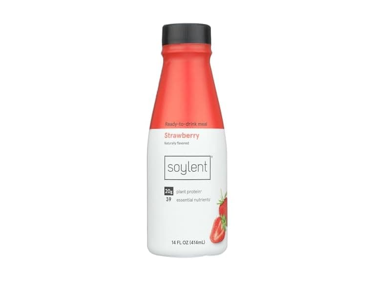 1CT Soylent Complete Meal Replacement Shake, Strawberry - Image 1