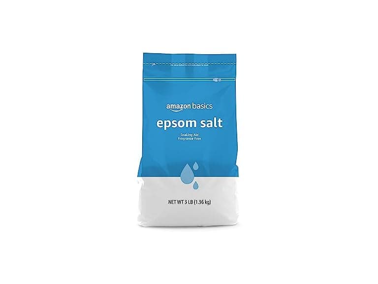 Amazon Basics Epsom Salt Soa 3Pound, Pack of 1 - Image 1
