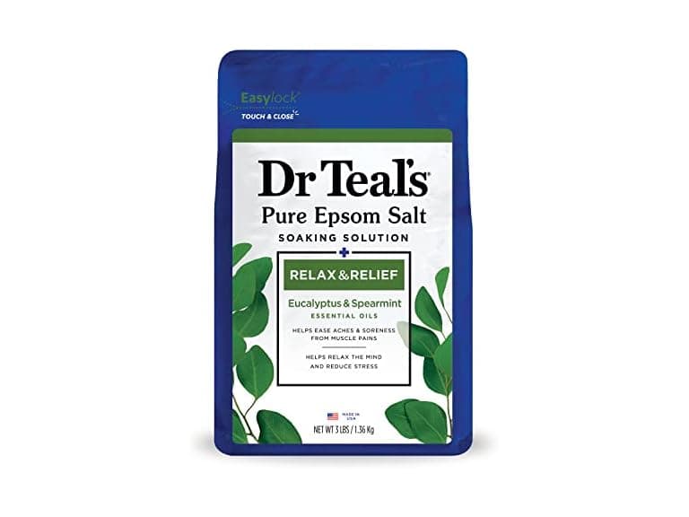 Dr Teals Pure Epsom Salt Eucalyptus Spearmint Soak 3 lb - Image 1