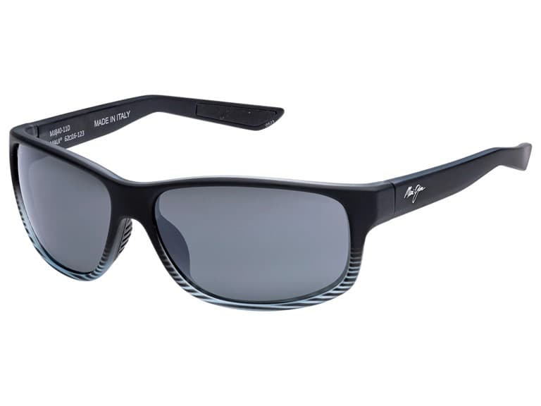Maui Jim Unisex Kaiwi Channel Polarized Wrap Sunglasses - Image 1