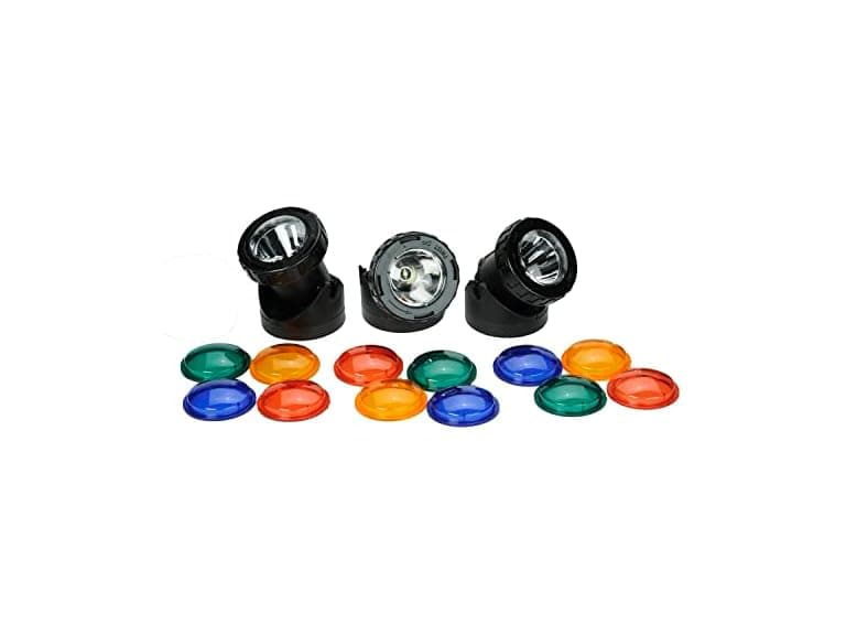 TotalPond Pond and Landscape LED Lights, 3-Piece Set
