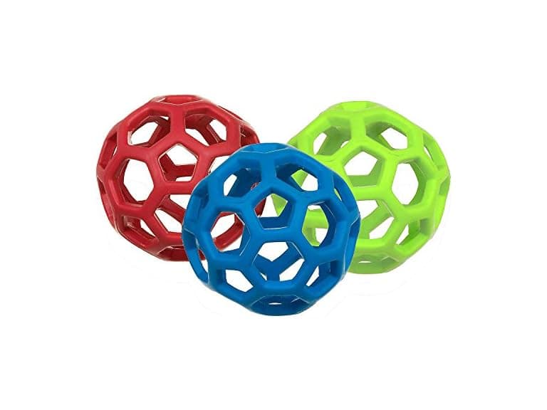 JW Pet HOLEE ROLLER BALL Dog Chew Treat Fetch - Image 1