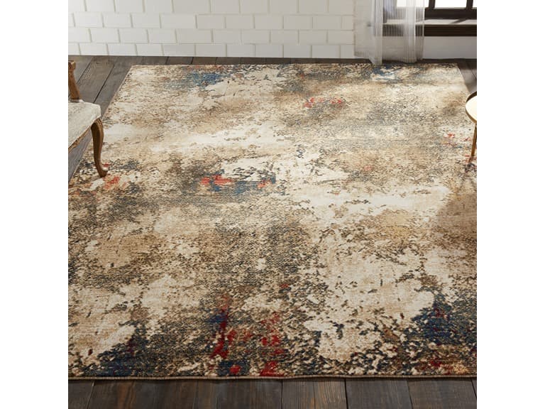 Theory Abstract Area Rug - Image 1
