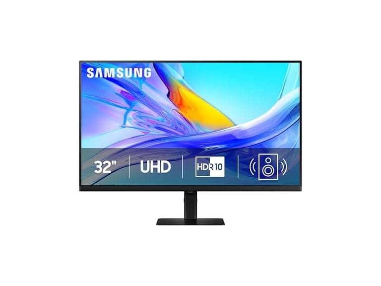 Samsung 32" UHD Monitor | LS32D808UBNXGO - Image 1