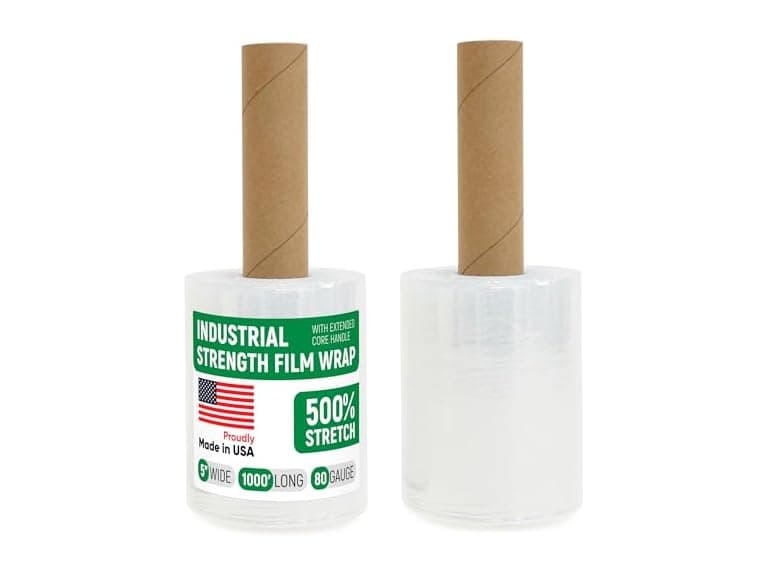 Paclord Stretch Wrap 5"x1000' 2pk - Image 1
