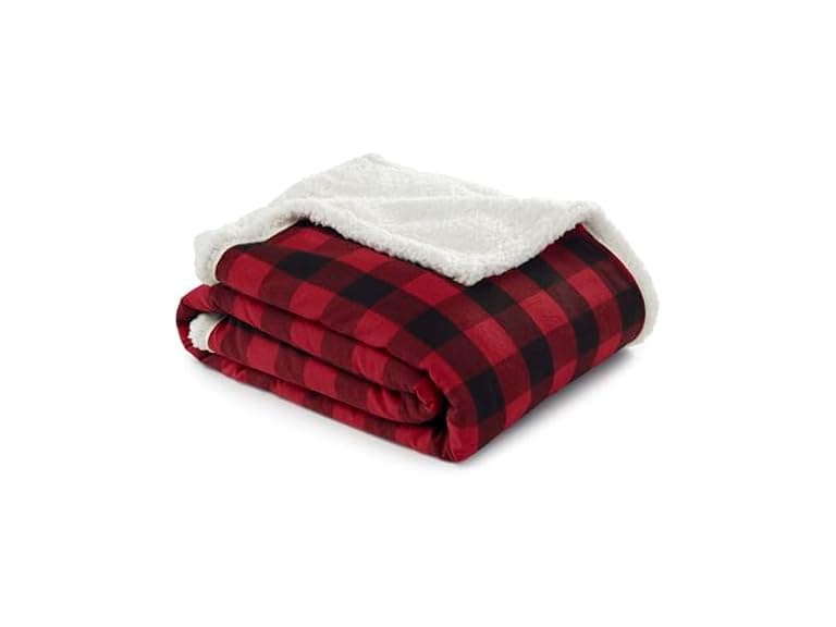 Eddie Bauer Sherpa Throw Blanket 50x60 - Image 1