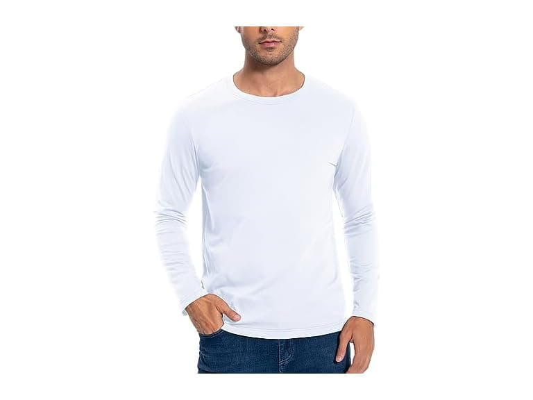 Long Sleeve Bamboo Ultra Soft T-Shirt  - Image 1