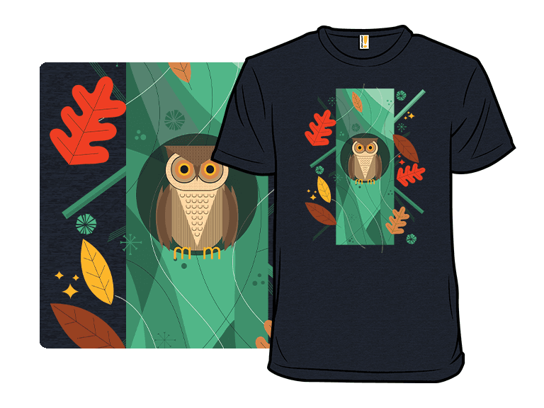 Owl In Autumn