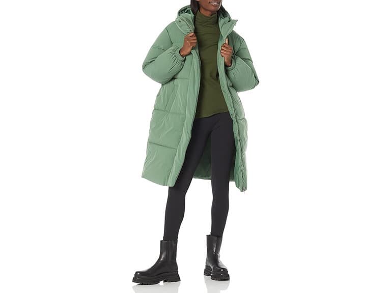 Amazon Essentials Women Oversized Long Hooded Insulated Puffer - Image 1
