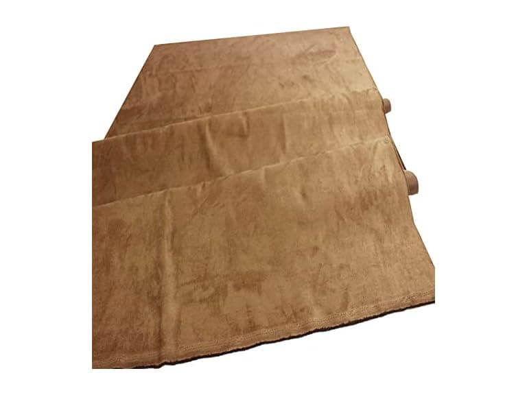 Mybecca Microsuede Suede Fabric Mocka/Dark Beige - Image 1