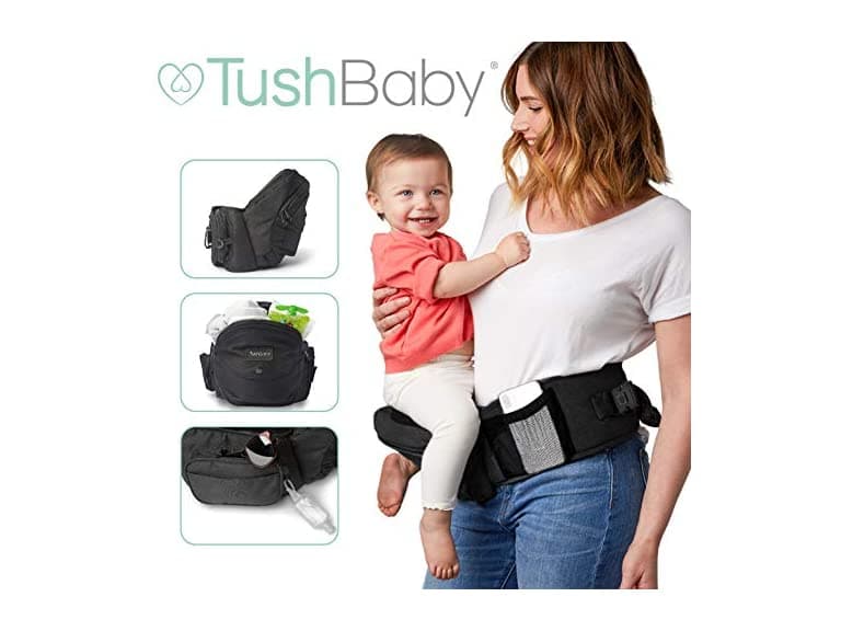 TushBaby Hip Seat Baby Carrier - Image 1