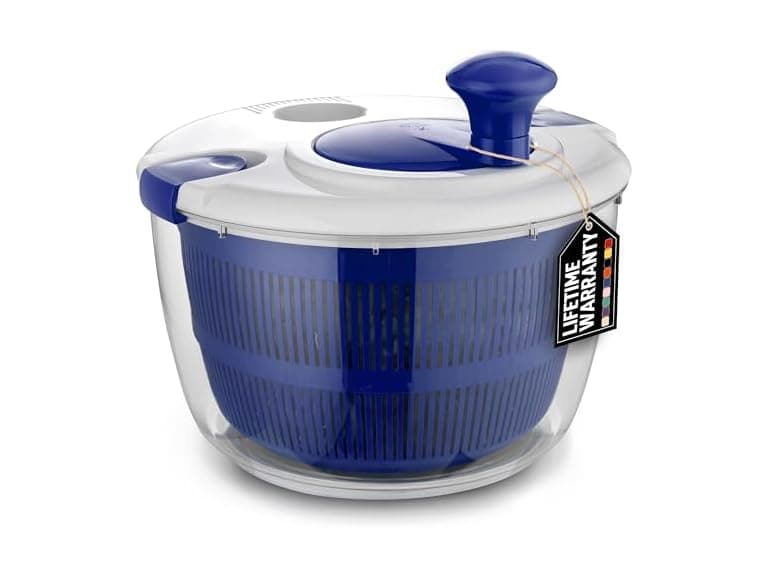 5L Salad Spinner w/ Rotary Handle - Image 1