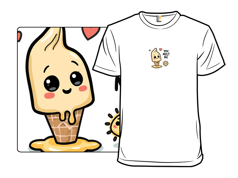 You Melt Me - Cute Ice Cream