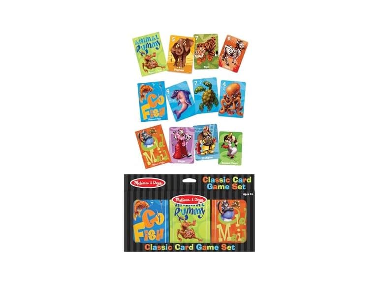 Melissa & Doug Classic Card Games Set - Image 1