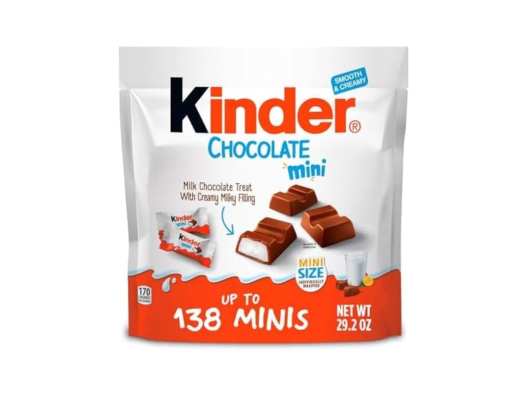 Kinder Choc Mini Bars Milky Filling 29oz - Image 1