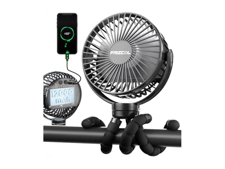 FRIZCOL Portable Stroller Fan - Image 1