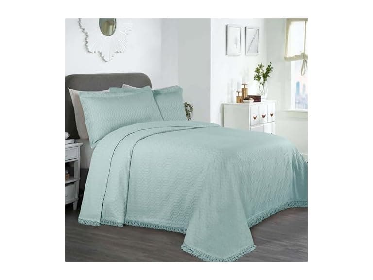 Superior Remi Cotton Blend 3 Piece Bedspread Set - Image 1