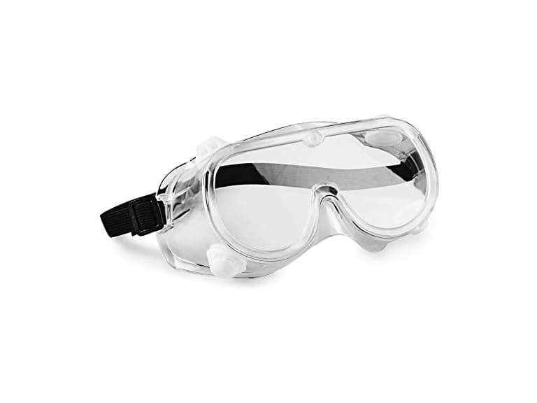 Pack of 10 Clear Safety Goggles - Image 1