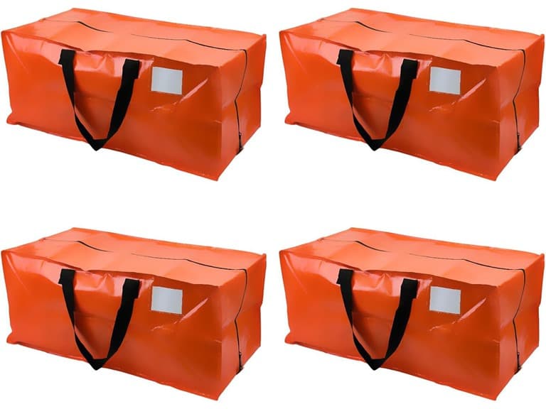 DURASACK Heavy Duty Bag, Pack of 8, Orange - Image 1