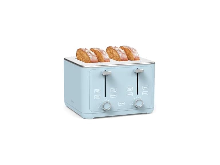 Martha Stewart 4 Slice Toaster 1800W, Sky - Image 1