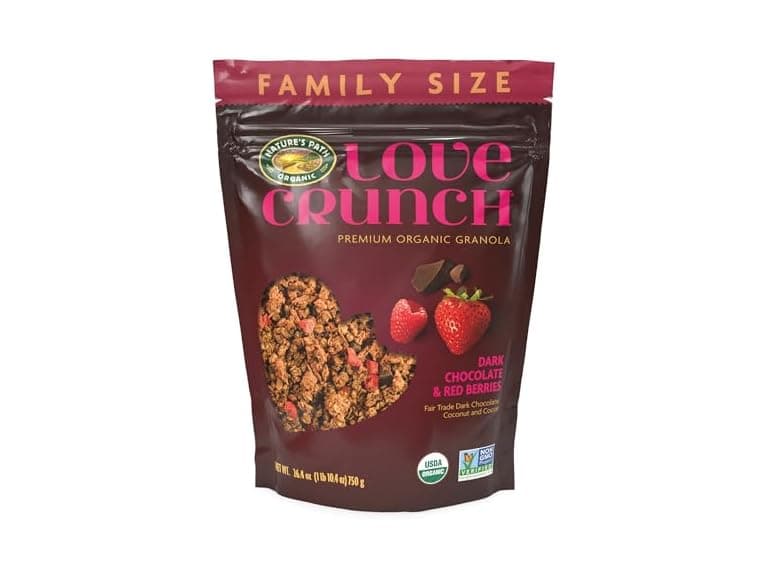 Love Crunch Organic Dark Chocolate & Berries Granola - Image 1