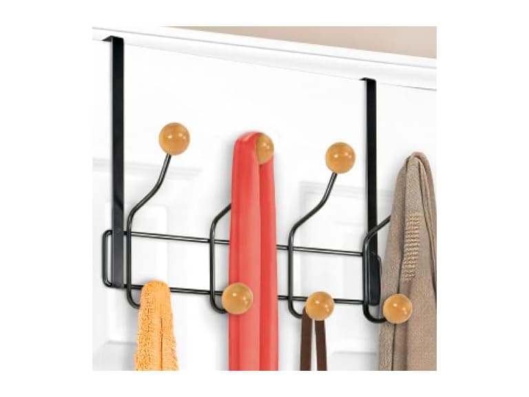 LYNK PROFESSIONAL® HOME™ Over Door Hooks Rack - 8 Hook Over Door Hanger  - Image 1