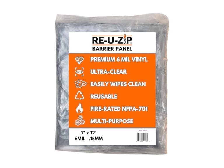 RE-U-ZIP Cut-to-Size XL Dust Barrier P - Image 1
